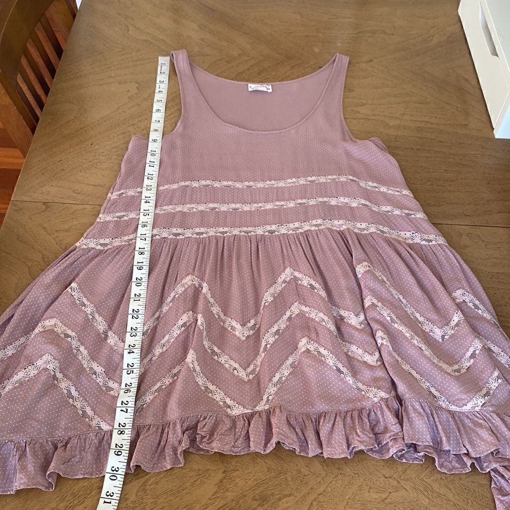 Free People Voile and Lace Trapeze Slip Mini Dress - Picture 13 of 13